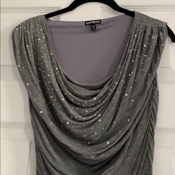 Express gray tank top - Picture 2 of 2